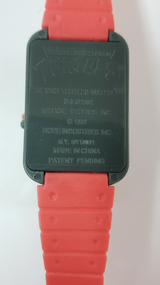 タートルズ 腕時計 時計 1991 TMNT RARE Vintage 1989 Gold Watch Limited Edition #1215/2000