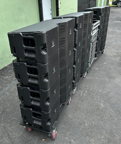 (12) JBL VTX-V20 LINE ARRAY W/ TRANSPORTCART AND CROWN AMPS (THS) - Picture 2 of 19