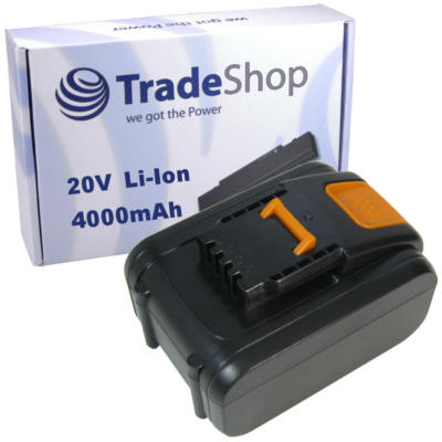 Premium AKKU 20V 4000mAh Li-Ion für Rockwell RK2852K2 RK2853K2 RK2855K2 RK2856
