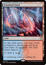 Frostboil Snarl MTG R 374 Commander: Secrets of Strixhaven SOC NM