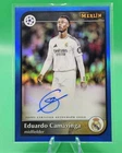 2025 Topps Chrome Merlin - Eduardo Camavinga - Blue Auto /150 Real Madrid