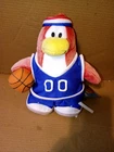 Disney Club Penguin Basketball Player 6" Plush.