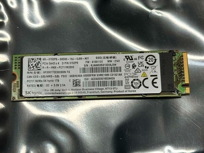 SK hynix PC711 1TB M.2 2280 NVMe SSD PCIe Gen3 x4 Dell 0152P8 Tested 100%