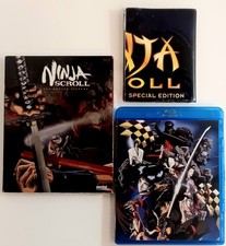 Ninja Scroll The Motion Picture Blu-ray W/Slipcover And Poster Rare, Anime