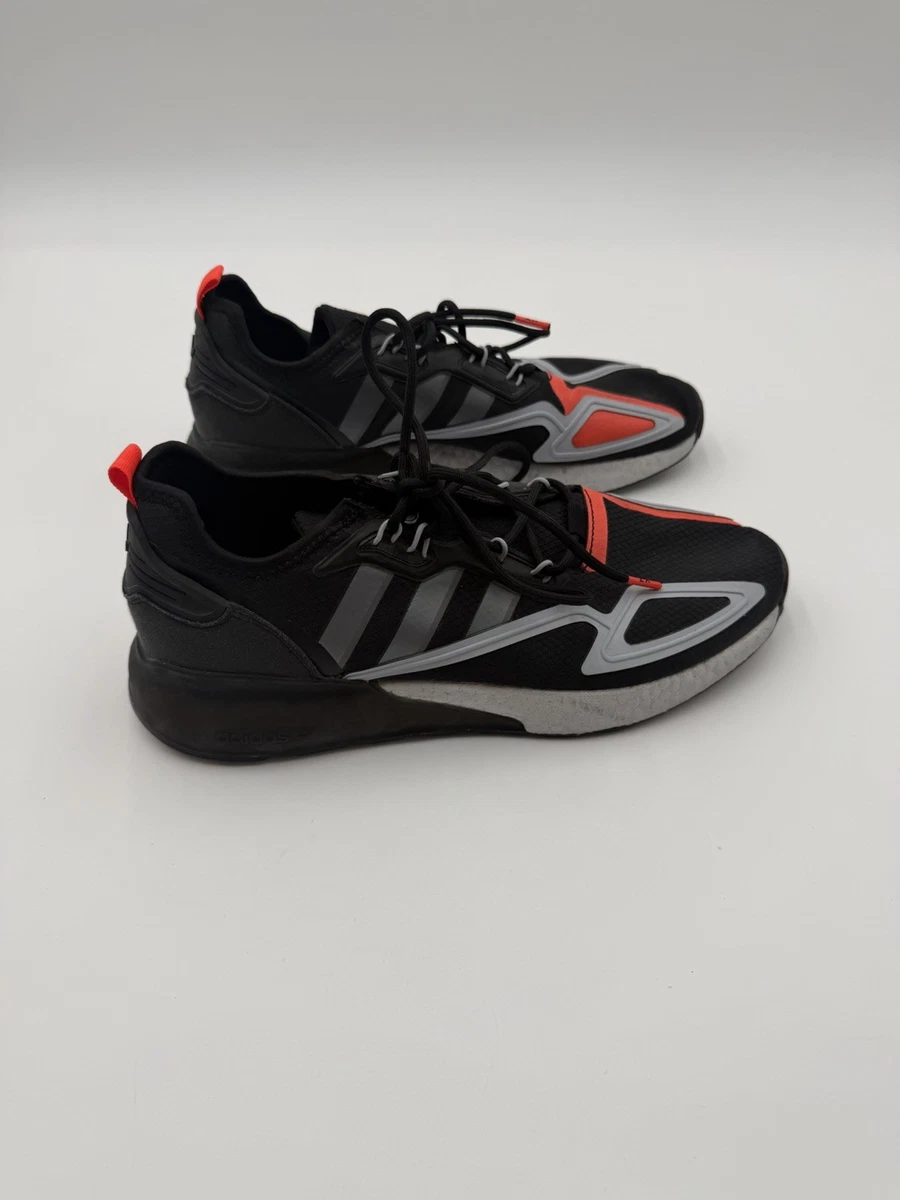 Adidas ZX 2K Boost Black Halo Silver for sale | eBay