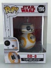 Funko POP! Figura Vinilo Star Wars The Last Jedi BB-8 #196 CAJA DAÑADA VER FOTOS