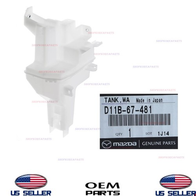 #ad Genuine OEM Windshield Washer Reservoir Tank 2016 2021 Mazda CX 3 D11B 67 481 $47.91