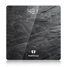 Healthkeep Digital Bathroom Scale, High Precision LED, Step-On, 180kg/400lb