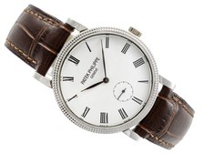 DAMENUHR PATEK PHILIPPE CALATRAVA 18K WEISSGOLD 31MM MANUAL KAL. REF. 7119G
