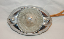 Vintage Deco Norjay Model 255 Dome Interior Light Chrome