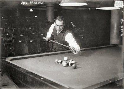 Photo:James Maturo,1912 World Pocket Billiards Championship Winner