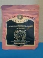 New Vital Source Nutrition Premium Feminine Balance Gummies Hawaiian Pineapple