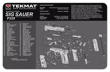 TekMat Ultra Premium Handgun Cleaning Mat P229 - TEKR20SIGP229