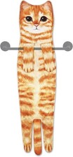 Hand Towels for Bathroom Kitchen, Cat Quick-Dry Hanging Hand Towels Decorative