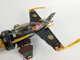 LEGO Ninjago 70747 Boulder Blaster Complete Jet Plane Cole Sleven Zugu Elements