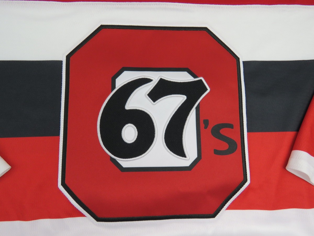Ottawa 67's Authentic OHL CHL Game Jersey Hockey Size 56 CCM Pro