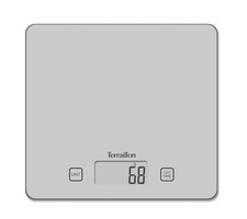 TERRAILLON - Bilancia da cucina T1040 - Argento - Capacità 5 kg - Tara, Co RX9S
