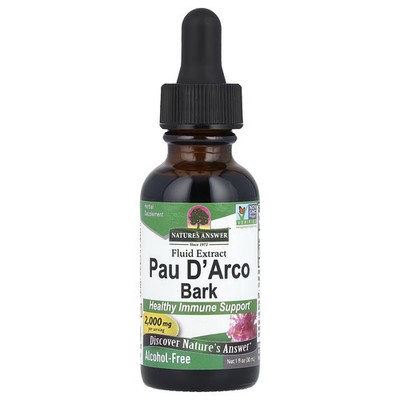 Nature's Answer Pau D' Arco Bark 2,000 mg 1 fl oz (30 ml) General Health