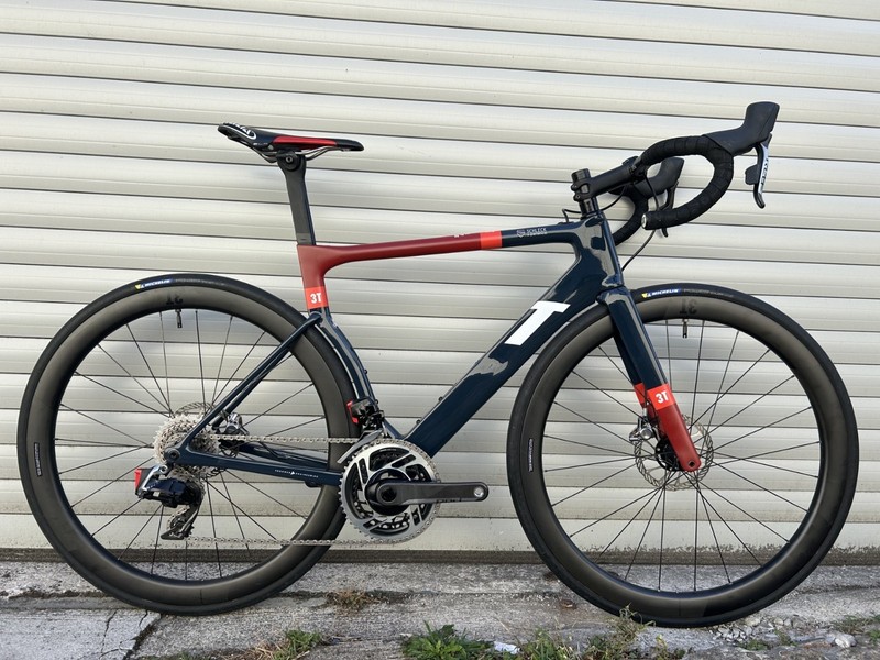 3T Strada Due Team, Medium, SRAM Red AXS, Schleck Limited Edition, 2020