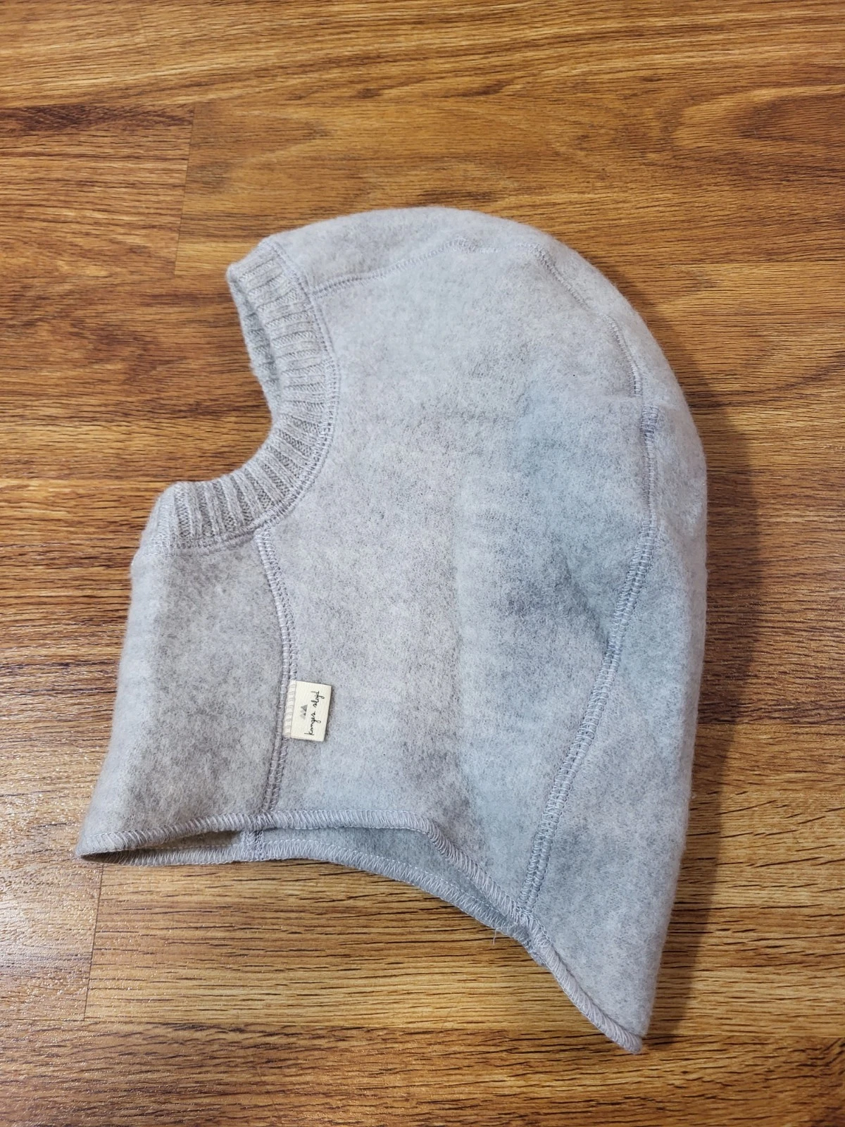 konges sløjd wool balaclava 12-18 Months Gray