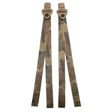 2 Military MultiCam MOLLE Assault Field Pack Backpack Lower Shoulder Straps