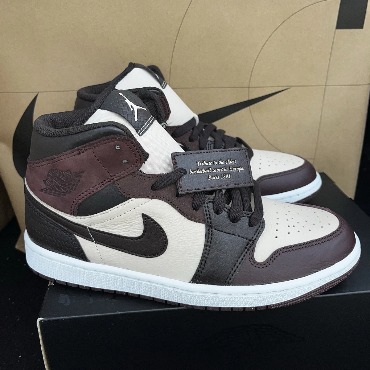Jordan 1 SE Mid Paris YMCA for Sale | Authenticity Guaranteed | eBay