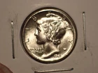 1945 S Mercury Dime...Gorgeous White and Lustrous GEM BU !!!