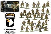 107017 US Airborne D-DAY Platoon Warlord Games