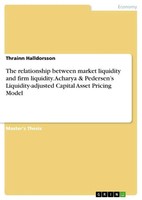Thrainn Halldorsson | The Relationship Between Market Liquidity And Firm...