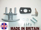 HENDERSON Garage Door LOCK T Handle parts 35mm SHORT SHAFT Repair Kit Spindle