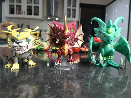 Funko POP! Animation Bakugan OOB BUNDLE OF 3 Skyress Drago Tigrerra 966 967 968