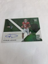 2016 Panini Elite Green Autograph Cyrus Jones (ERA-CY)
