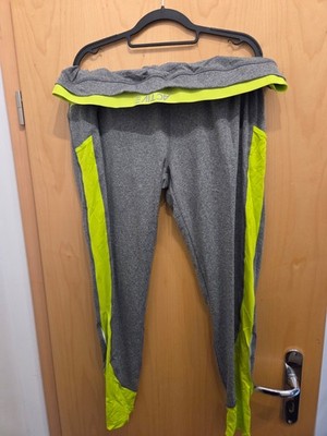 Ergee Sportleggings grau neon Gr. 52 Damen