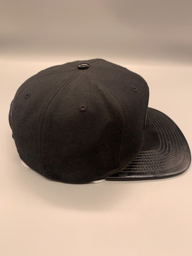 Golden State Warriors Hat Cap Snap Back Black Mitchell Ness Wool NBA Basketball - Picture 7 of 14