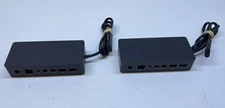 Lot of 2 X Microsoft Surface Model 1661 Docking Station - Black (Dock Only)