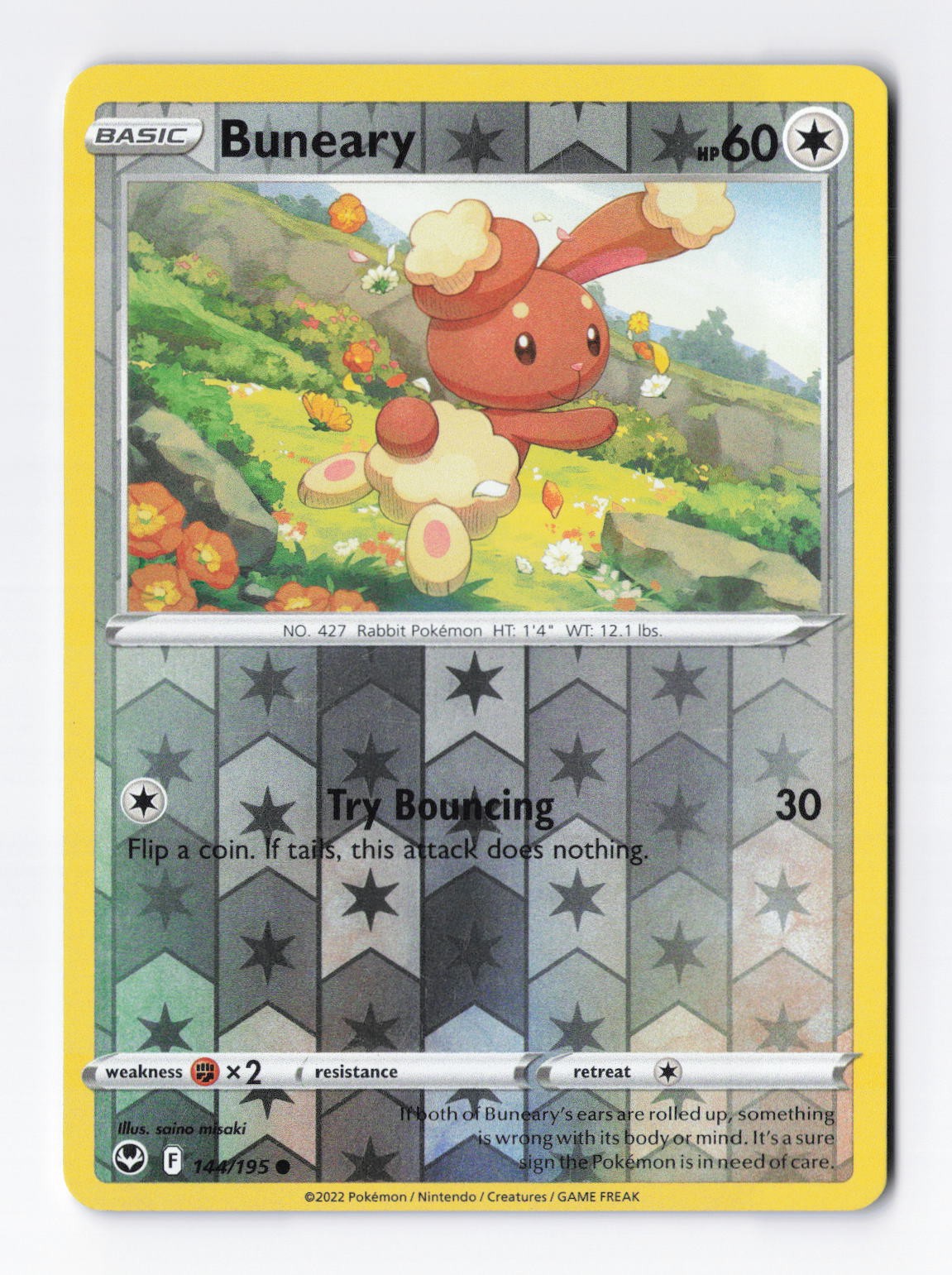 Buneary 86/146 Reverse Holofoil Legends Awakened Pokemon Card LP