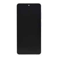 Samsung Galaxy S26 S942B Original Vormontiert Display Mit Rahmen Silver Shadow