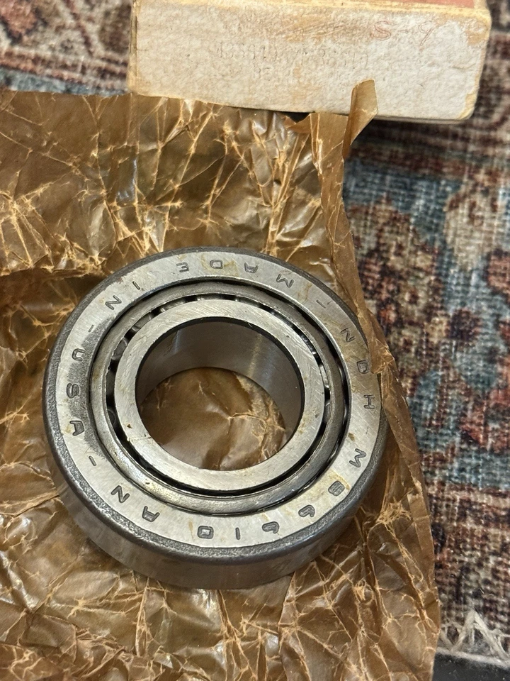 Juego de rodamientos cónicos NDH Hyatt M86649A/M86610 NOS GM 7451202 EE. UU. Foto 3 de 4