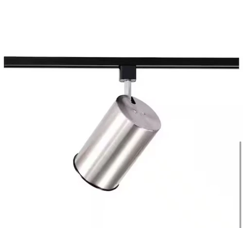 SATCO 1-Light R30 Brushed Nickel Straight Cylinder Track Lighting Head - Picture 3 of 3