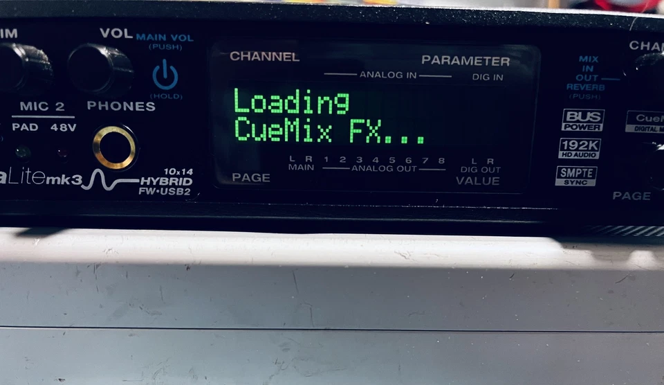 MOTU ULTRALITE MK3 HYBRID USB/FIREWIRE AUDIO INTERFACE - EXCELLENT CONDITION - Image 3 of 4