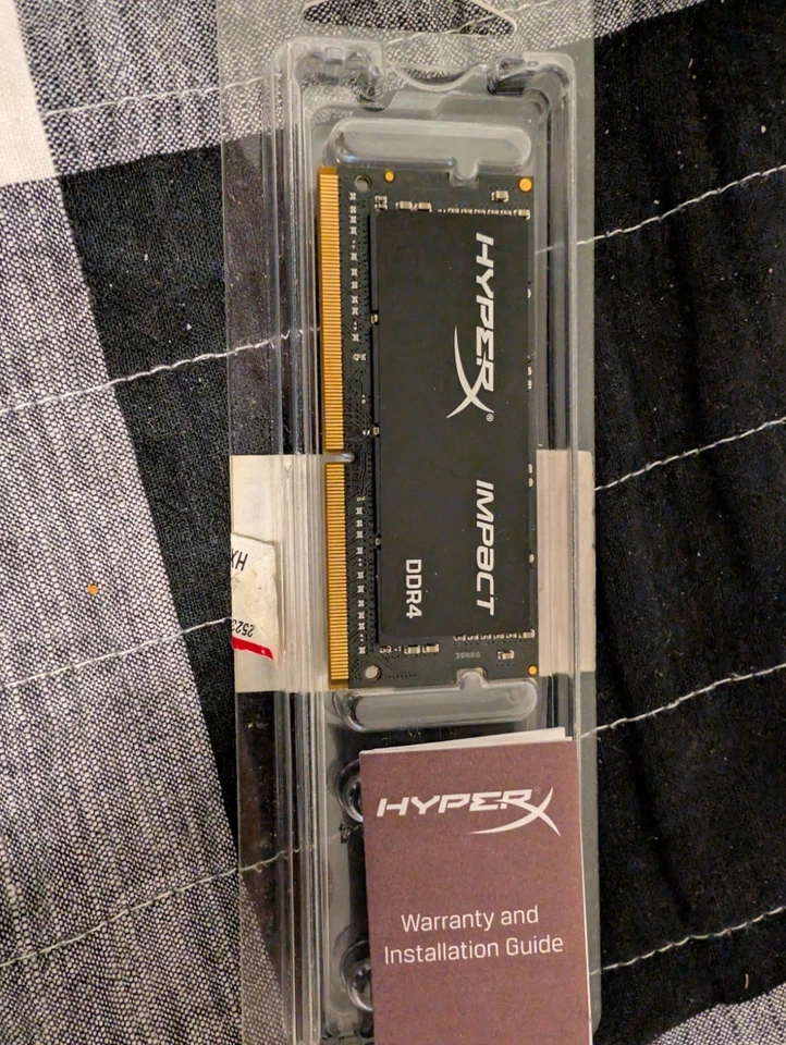 Kingston HyperX (1) 16GB 2666Mhz DDR4 Laptop RAM Memory 260 Pin HX426S16IB2 - Image 3 of 3
