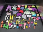 Barbie Clothes & Accessories Lot Vintage & Modern, Shirts, Pants, Etc. MG
