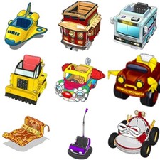 Webkinz Classic - VIRTUAL ITEM S - Vehicles - PICK ONE