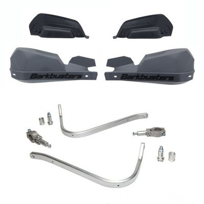 BarkBusters VPS grau Handschutz & Zweipunkthalterung KTM 390 Duke 2013 - 2016