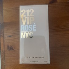 Image of CAROLINA HERRERA 212 VIP ROSE 50ML EAU DE PARFUM SPRAY BRAND NEW & SEALED