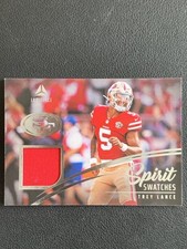 Trey Lance 2023 Panini Luminance Football Spirit Swatches Jersey #SS-7