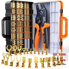 Spade Connector Crimping Kit, 28 Types Wire Connector Kit 28 Type-Crimping Kit