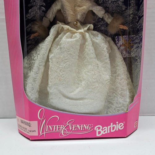 Barbie WINTER EVENING Doll - Special Edition Blonde #12918 - Vintage 1998 NEW - Picture 9 of 9