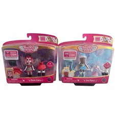 Royale High 3  Dark Fairy  Ice Fairy Fashion Dolls Set Of 2 Accessories  Code
