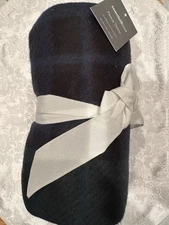 Essential Home Fleece Throw Blanket 50 X 60 Inches Blue And Green